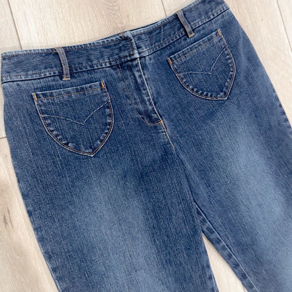 Ann Taylor Loft petites pocket front bootcut jean 6 petite ❤️ - Picture 4 of 7